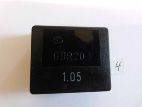 Relais GBR20.1-1.05 5 V (4,5-7V) 30 Ohm 10 A 250 V AC 2x um liegend Relay
