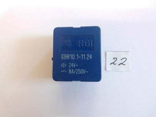 Relais GBR10.1-11.18 18 V 8 A 250 V 1x um liegend  Relay 