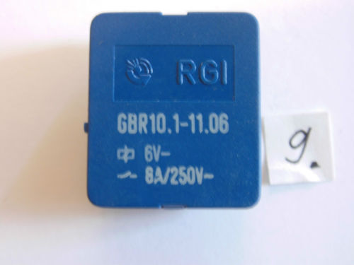 1 x Relais type RGI GBR 10.2-11.24 