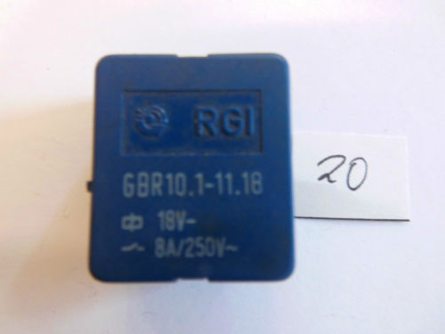 Relais GBR10.1-11.18 18 V 8 A 250 V 1x um liegend Relay